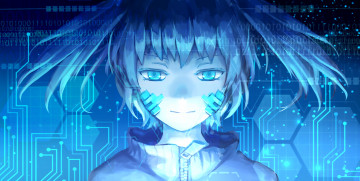 Картинка аниме kagerou+project ene kagerou project aoiakamaou