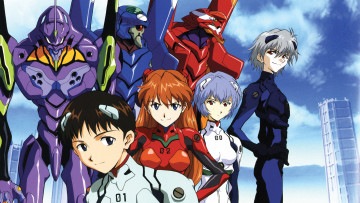 Картинка evangelion аниме персонажи