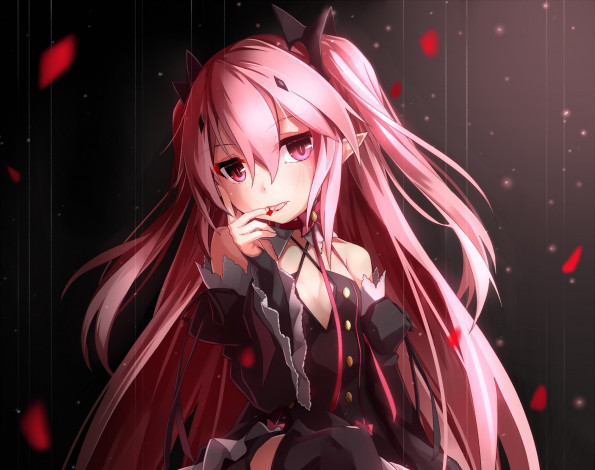 Обои картинки фото аниме, owari no seraph, krul, tepes, owari, no, seraph, takanashie