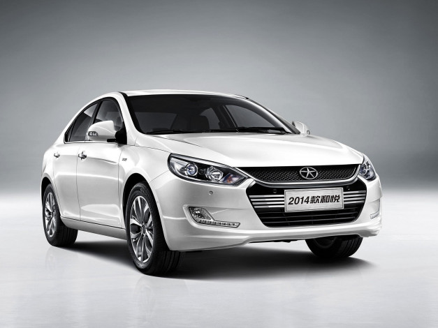 Обои картинки фото автомобили, jac, j5, heyue, 2014г