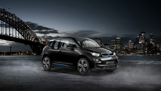 Обои картинки фото автомобили, bmw, i3, carbonight, i01, 2016г