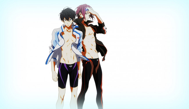 Обои картинки фото аниме, free, парни