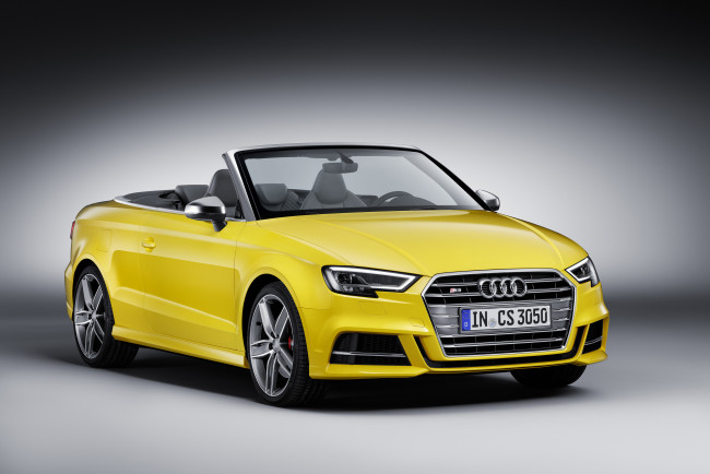 Обои картинки фото автомобили, audi, 2016, г, cabriolet, 8v, s3