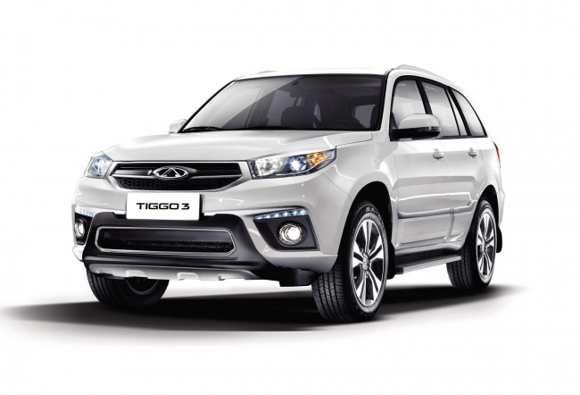 Обои картинки фото автомобили, chery, tiggo, 3, 2014г