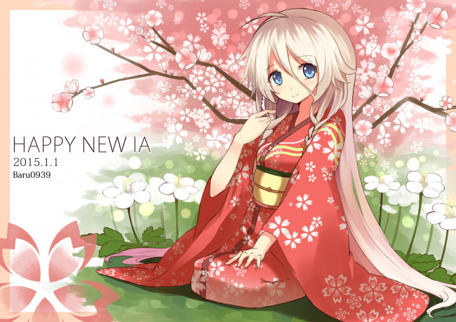 Обои картинки фото аниме, vocaloid, ia