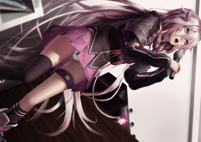 Обои картинки фото аниме, vocaloid, ia