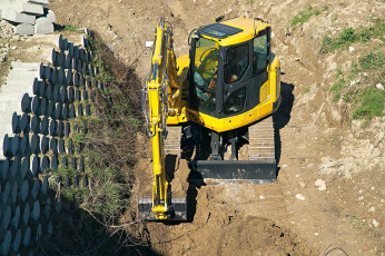 Картинка техника экскаваторы komatsu