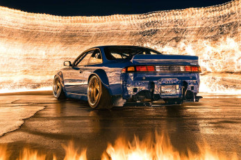 Картинка автомобили nissan datsun silvia