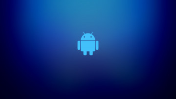 Картинка компьютеры android логотип фон