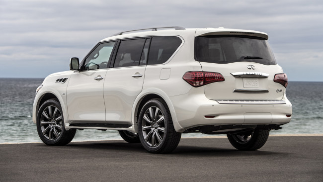 Обои картинки фото infiniti qx80 signature edition 2017, автомобили, infiniti, qx80, signature, edition, 2017