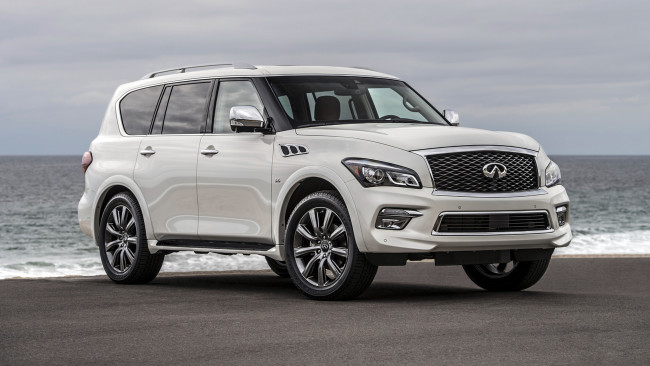 Обои картинки фото infiniti qx80 signature edition 2017, автомобили, infiniti, qx80, signature, edition, 2017