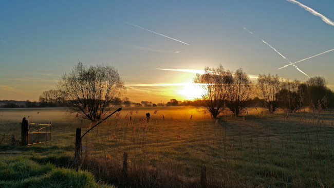 Обои картинки фото природа, восходы, закаты, рассвет