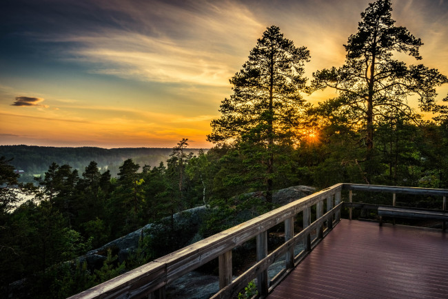 Обои картинки фото природа, восходы, закаты, рассвет