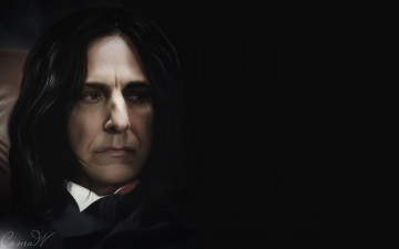 Картинка рисованное кино +мультфильмы северус снейп лицо профессор зельевар