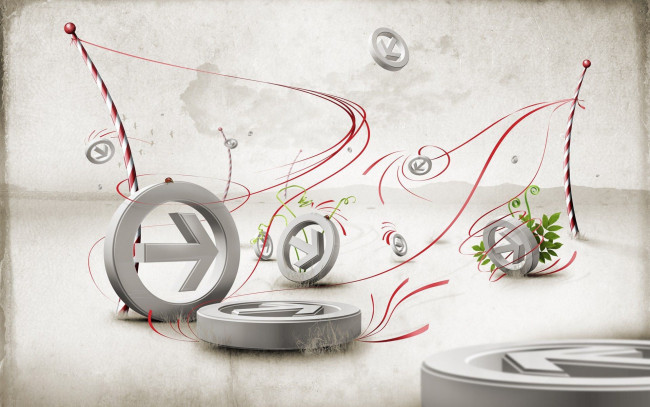 Обои картинки фото 3д графика, другое , other, стрелки, движение