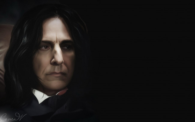 Обои картинки фото рисованное, кино,  мультфильмы, северус, снейп, лицо, профессор, зельевар