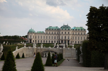 Картинка города вена+ австрия дворец