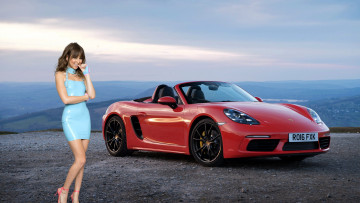 Картинка автомобили -авто+с+девушками riley reid porsche boxster