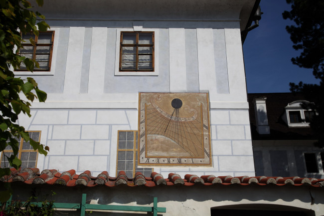 Обои картинки фото города, чески-крумлов , чехия, часы