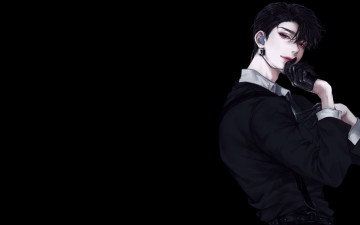 Картинка аниме unknown +другое+ парень перчатка