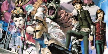 Картинка видео+игры shin+megami+tensei+v персонажи монстр город