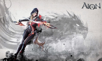 Картинка видео+игры aion девушка оружие