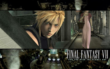 Картинка видео+игры final+fantasy+vii персонажи механизмы
