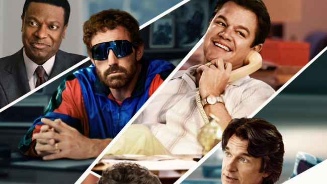 Обои картинки фото air ,  2023 , кино фильмы, -unknown , другое, air, большой, прыжок, драма, бен, аффлек, ben, affleck, мэтт, дэймон, matt, damon