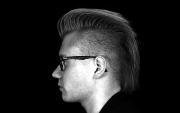 Картинка мужчины -unsort профиль лицо прическа очки