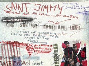 Картинка the wall музыка green day