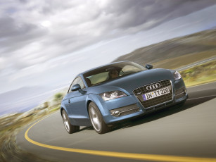 Картинка audi tt coupe 2007 автомобили