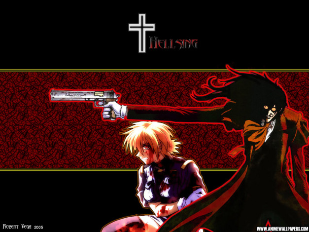 Обои картинки фото аниме, hellsing