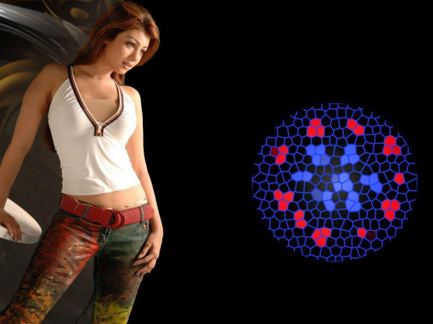 Обои картинки фото Ayesha Takia, девушки