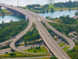 Картинка города мосты