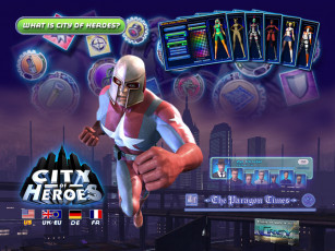 Картинка видео игры city of heroes