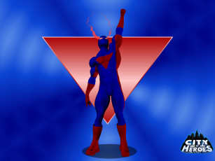 Картинка видео игры city of heroes