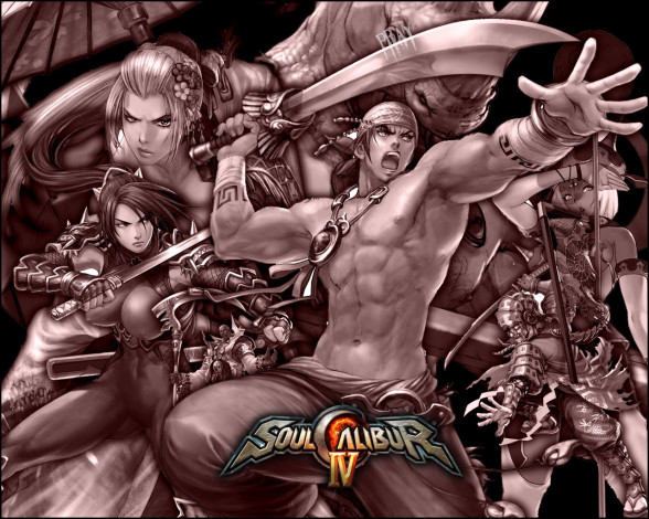 Обои картинки фото soul, calibur, iv, видео, игры, soulcalibur