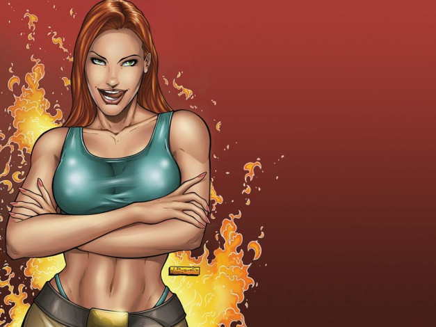 Обои картинки фото рисованные, комиксы