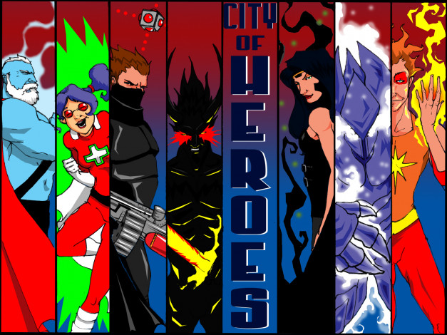 Обои картинки фото видео, игры, city, of, heroes