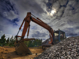 Картинка техника экскаваторы