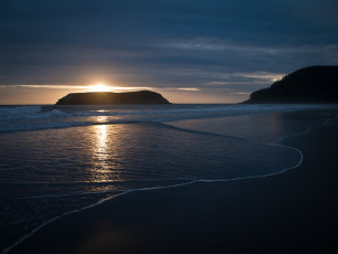 Картинка природа восходы закаты океан