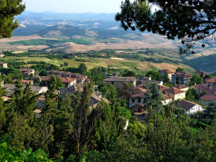 Картинка города пейзажи италия тоскана вольтерра