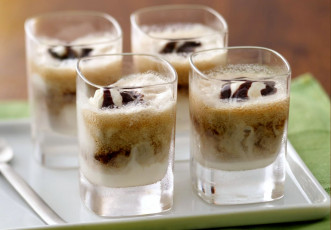 Картинка еда мороженое десерты стаканчики ликер