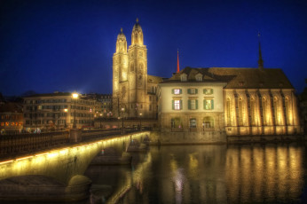 Картинка города мосты река