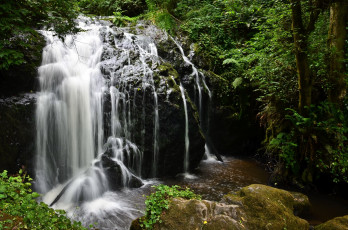 Картинка природа водопады вода поток