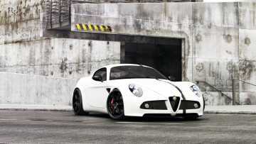 Картинка alfa romeo 8c competizione автомобили fiat group италия