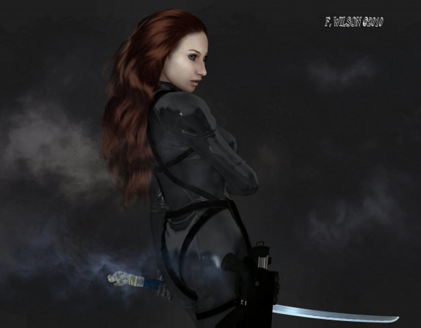 Обои картинки фото 3д, графика, people, люди, девушка