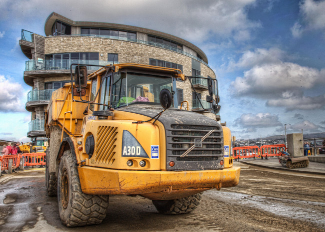 Обои картинки фото техника, строительная, volvo