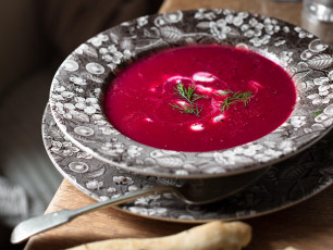 Картинка еда первые+блюда борщ