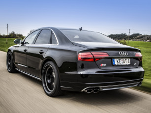 обоя автомобили, audi, темный, as8, abt, 2014, d4